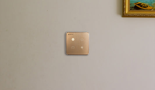 Four Scene Control – Brushed Gold