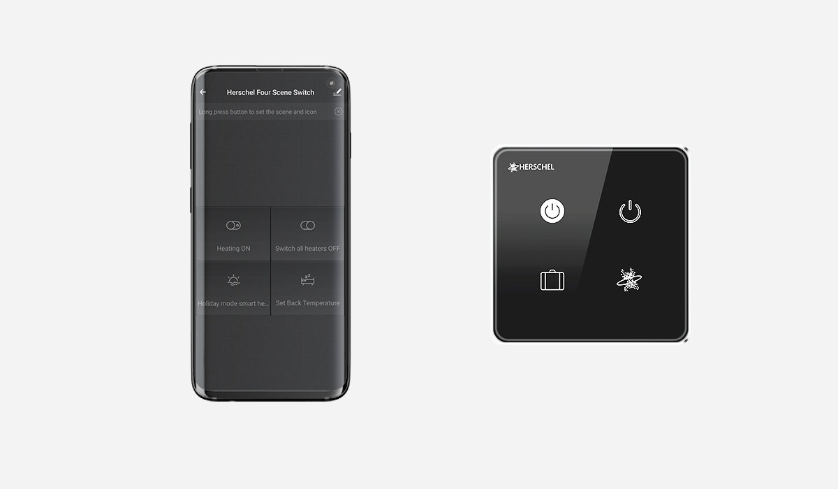 Four Scene Control – Brushed Gold