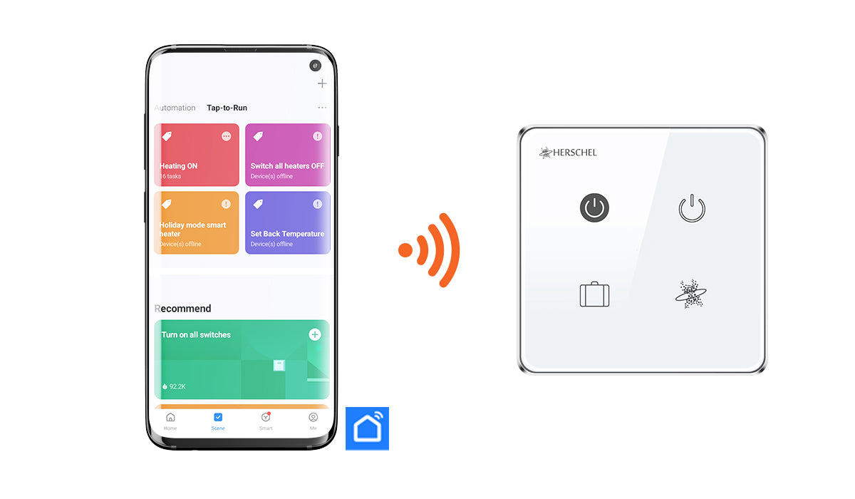 Four Scene Control – Brushed Gold