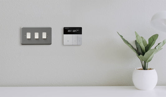 Herschel iQ T-MKS Mains Powered WiFi Thermostat Silver